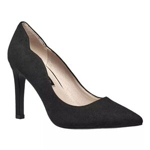 French Connection Women's Scallop Slip-On Heels 8.5 NIB